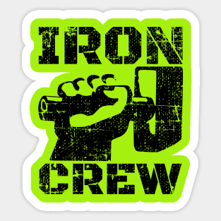 IRON CREW BODYBUILDING Sticker